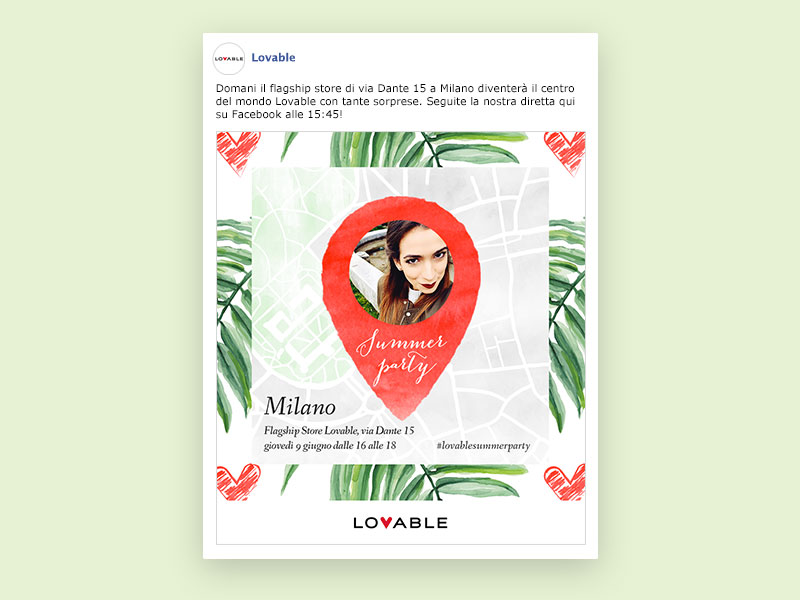 Publicidad de eventos