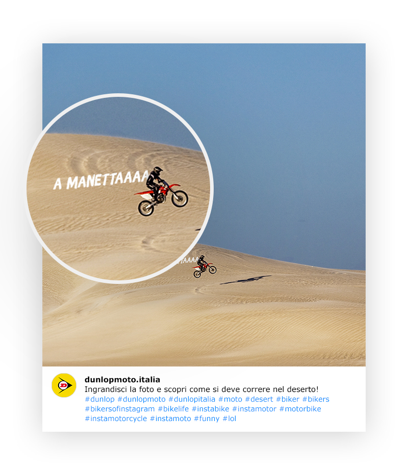 Motocross en el desierto