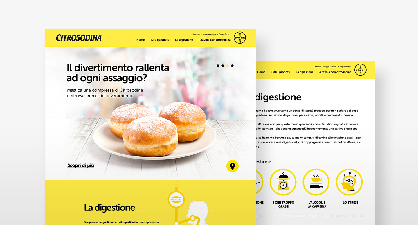 Sitio web de Citrosodina