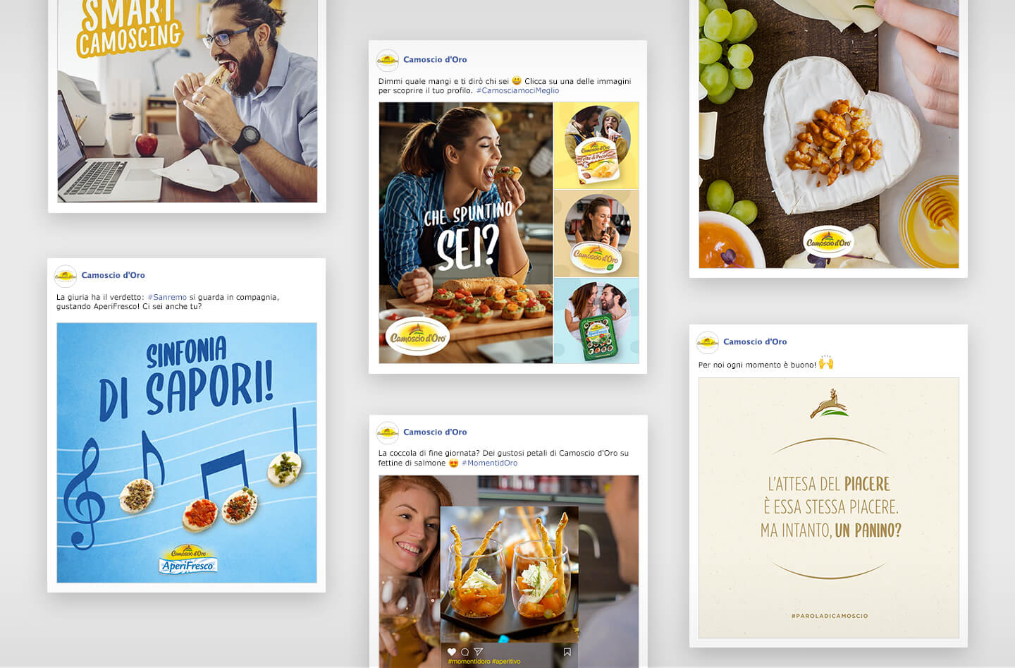 Plan editorial de Camoscio d'Oro