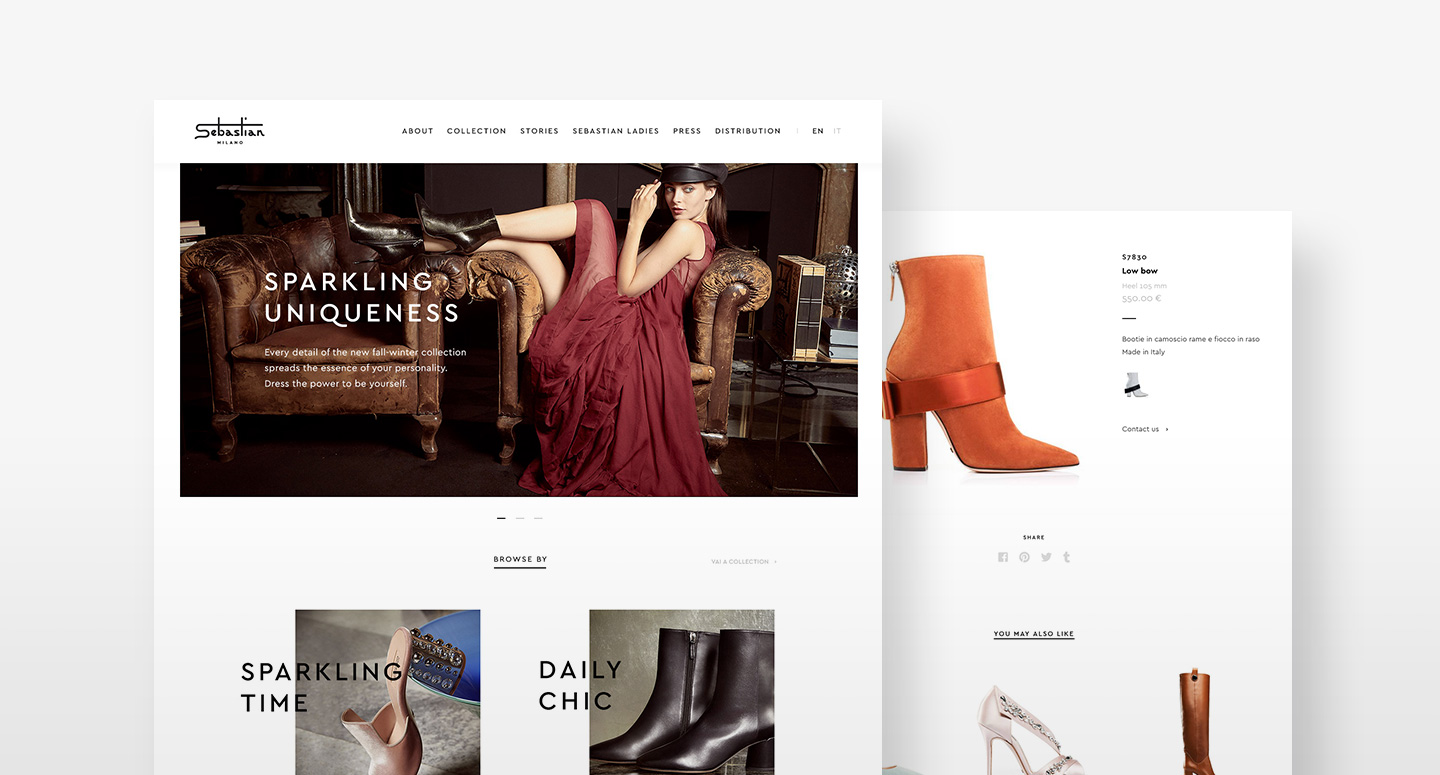 Sitio web de Sebastian